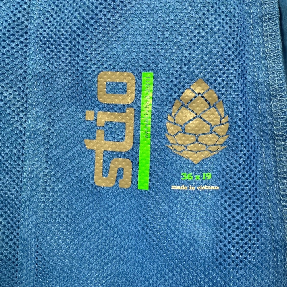 Stio CFS Board Shorts Mens 36 Blue Stretch Quick Dry Hiking Swim 2330 - Picture 3 of 7